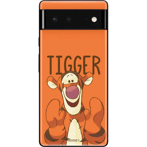 Disney Winnie the Pooh Tigget Portrait Google Pixel 6 Skin